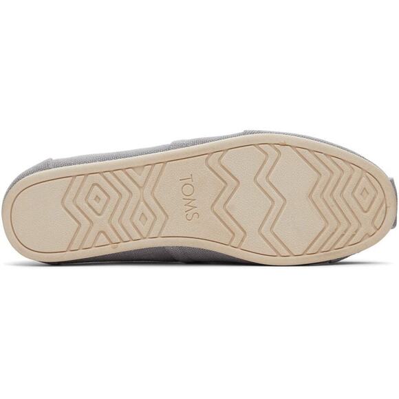 TOMS Alpargata Grey Heritage Canvas - Size 6 - Eco-Friendly Everyday Style Shoes - Picture 4 of 7